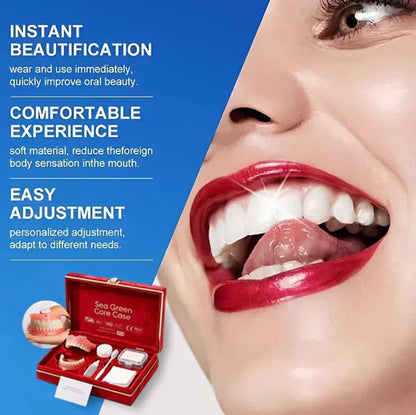 Ends Today: 49% OFF! ⏰ KLENIMORE™ Custom-Fit Smile Support Set — Strong Hold & Natural Look 🦷