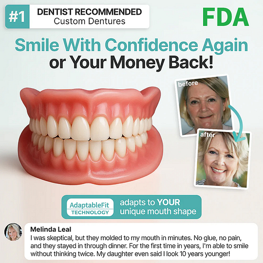 🏆Ends Today: 50% OFF! 🏆2026 Bestselling Product🦷 Fit for a Fresh Smile, Say Goodbye to Wearing Discomfort!🌎