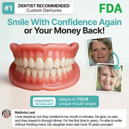🏆Ends Today: 50% OFF! 🏆2026 Bestselling Product🦷 Fit for a Fresh Smile, Say Goodbye to Wearing Discomfort!🌎