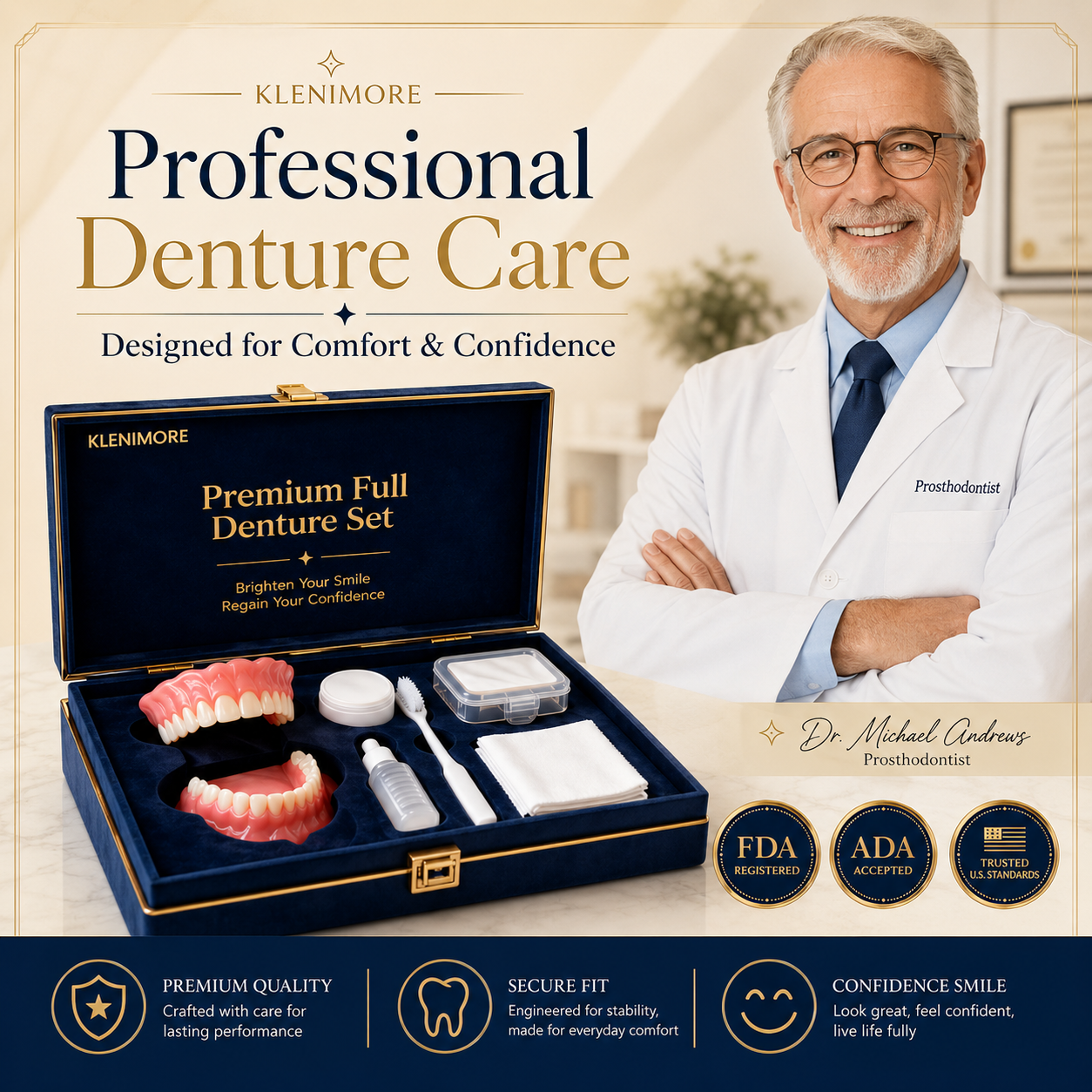 🏆Ends Today: 50% OFF! 🏆2026 Bestselling Product🦷 Fit for a Fresh Smile, Say Goodbye to Wearing Discomfort!🌎