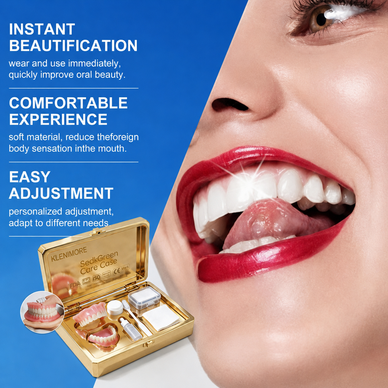 🏆Ends Today: 50% OFF! 🏆2026 Bestselling Product🦷 Fit for a Fresh Smile, Say Goodbye to Wearing Discomfort!🌎