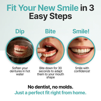 🏆Ends Today: 50% OFF! 🏆2026 Bestselling Product🦷 Fit for a Fresh Smile, Say Goodbye to Wearing Discomfort!🌎