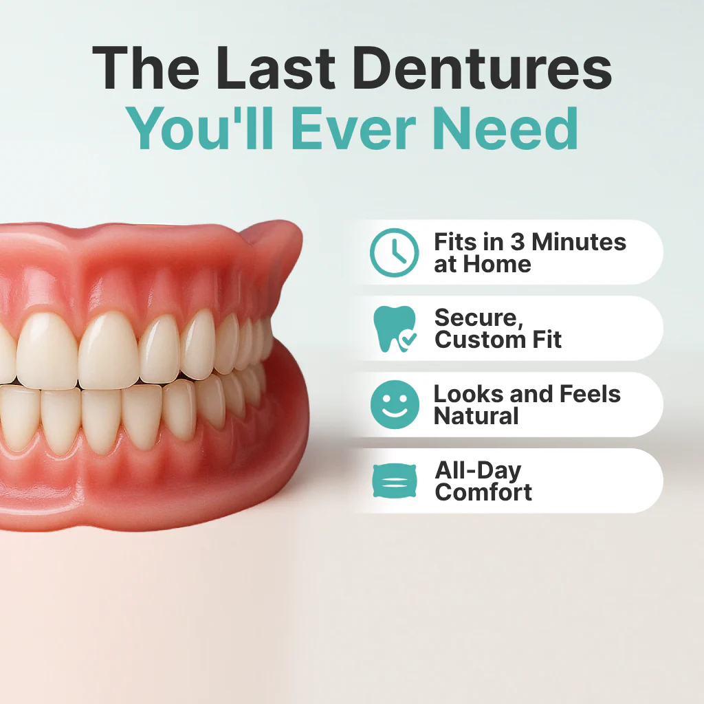 🏆Ends Today: 50% OFF! 🏆2026 Bestselling Product🦷 Fit for a Fresh Smile, Say Goodbye to Wearing Discomfort!🌎