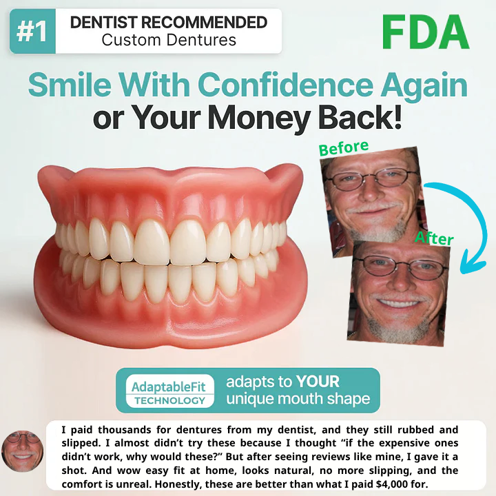 🏆Ends Today: 50% OFF! 🏆2026 Bestselling Product🦷 Fit for a Fresh Smile, Say Goodbye to Wearing Discomfort!🌎